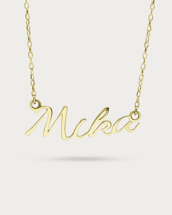Custom Signature Name Necklace English | Colors By Love handcrafted Thai jewelry, Bangkok
