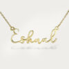 Custom Signature Name Necklace English | Colors By Love handcrafted Thai jewelry, Bangkok