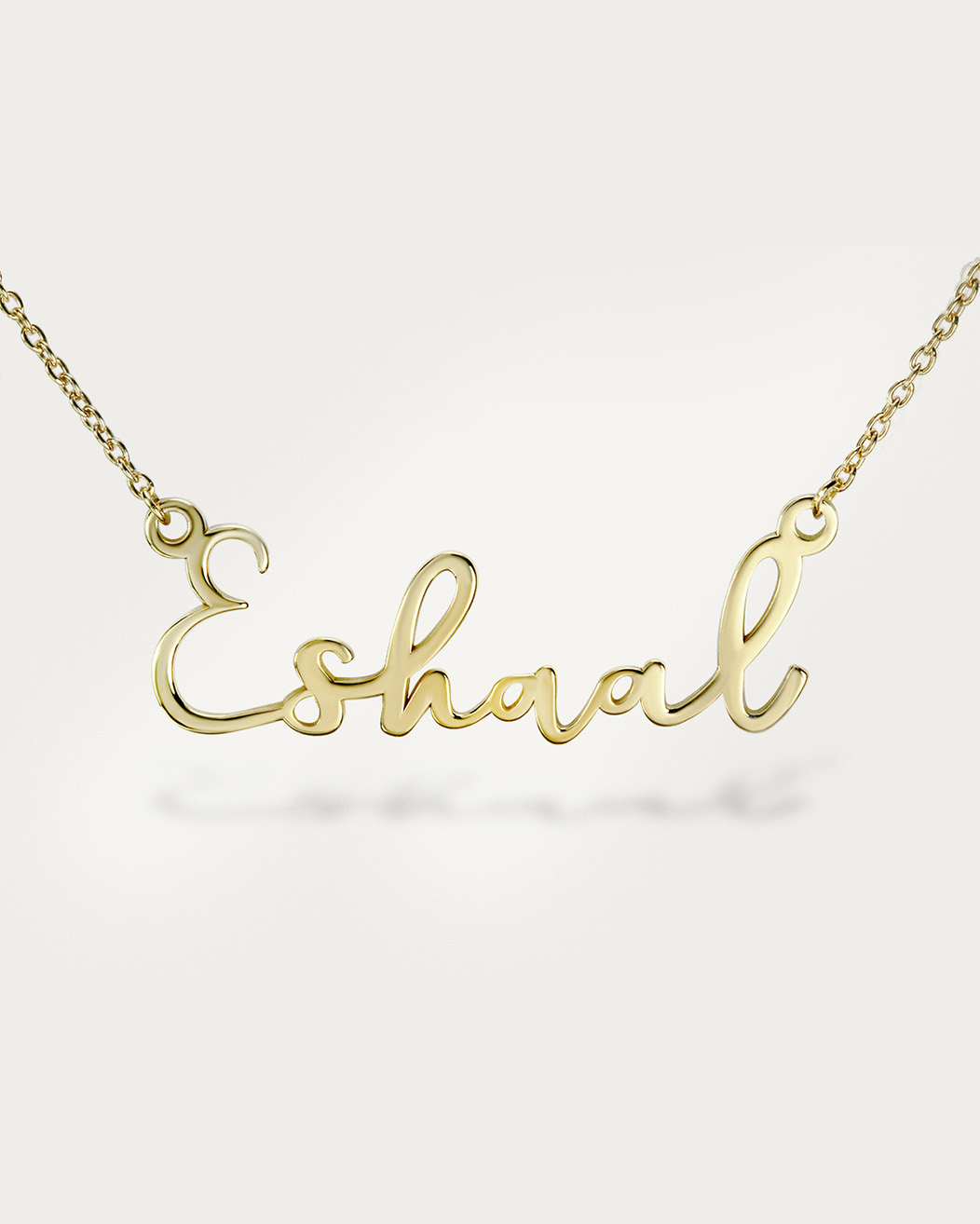 Signature Name Necklace English