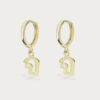 Thai Initial Huggies (By Piece) | Colors By Love handcrafted Thai jewelry, Bangkok