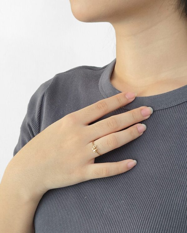 Thai Initial Ring | Colors By Love handcrafted Thai jewelry, Bangkok