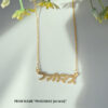 Custom Made Japanese Name Necklace | Colors By Love handcrafted Thai jewelry, Bangkok
