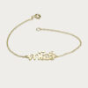Thai Letter Name Bracelets | Colors By Love handcrafted Thai jewelry, Bangkok