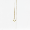 Thai Letter Threader Earring, handmade in Bangkok by Colors by Love