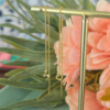 Thai Letter Threader Earring, th initial threader earring, Colors by Love