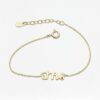 Thai Letter Name Bracelets, Name Necklaces, handmade in Bangkok by Colors by Love