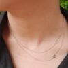 Classic Thai Initial Side Necklaces (Always In Stock) | Colors By Love handcrafted Thai jewelry, Bangkok