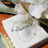 Classic Thai Initial Bracelet, handcrafted by Colors by Love, Bangkok