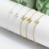 Classic Thai Initial Bracelet | Colors By Love handcrafted Thai jewelry, Bangkok
