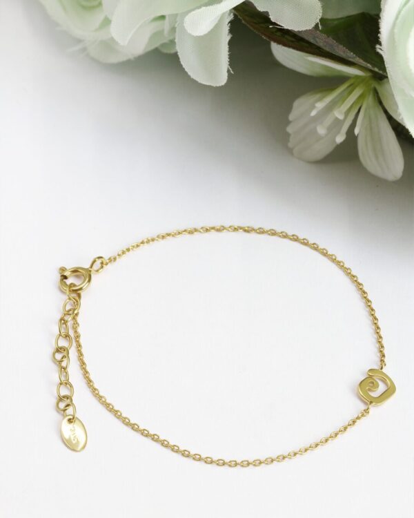 Classic Thai Initial Bracelet | Colors By Love handcrafted Thai jewelry, Bangkok