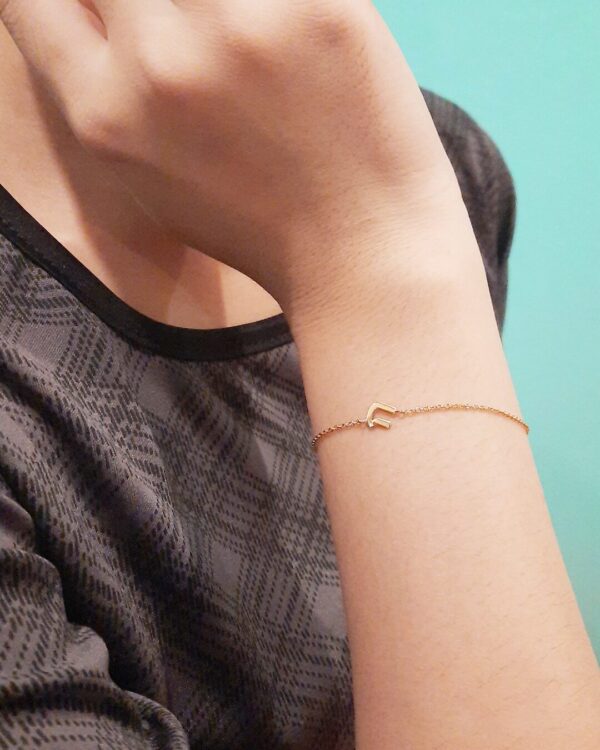 Classic Thai Initial Bracelet | Colors By Love handcrafted Thai jewelry, Bangkok
