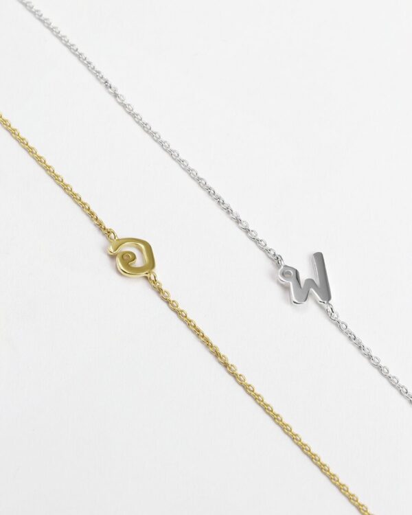 Classic Thai Initial Bracelet | Colors By Love handcrafted Thai jewelry, Bangkok
