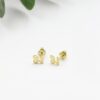 Thai Initial Letter Stud Earrings (By Piece) | Colors By Love handcrafted Thai jewelry, Bangkok