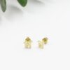 Thai Initial Letter Stud Earrings (By Piece) | Colors By Love handcrafted Thai jewelry, Bangkok