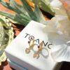 Thai Initial Huggies with 2.5mm Gemstone (By Piece), イニシャル コレクション, handmade in Bangkok by Colors by Love