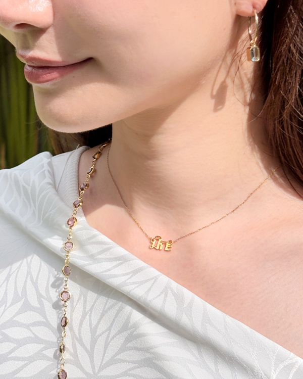 Custom タイ文字のお名前 Necklace, handmade in Bangkok by Colors by Love