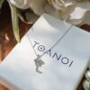Thailand Map Necklace, チャームブレスレット, handmade in Bangkok by Colors by Love