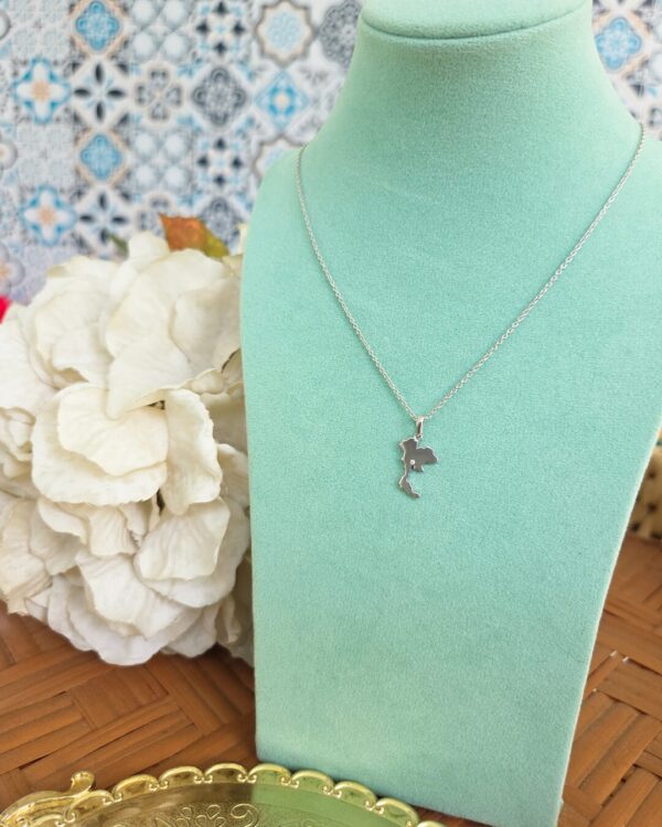 Thailand Map Necklace, チャームブレスレット, handmade in Bangkok by Colors by Love