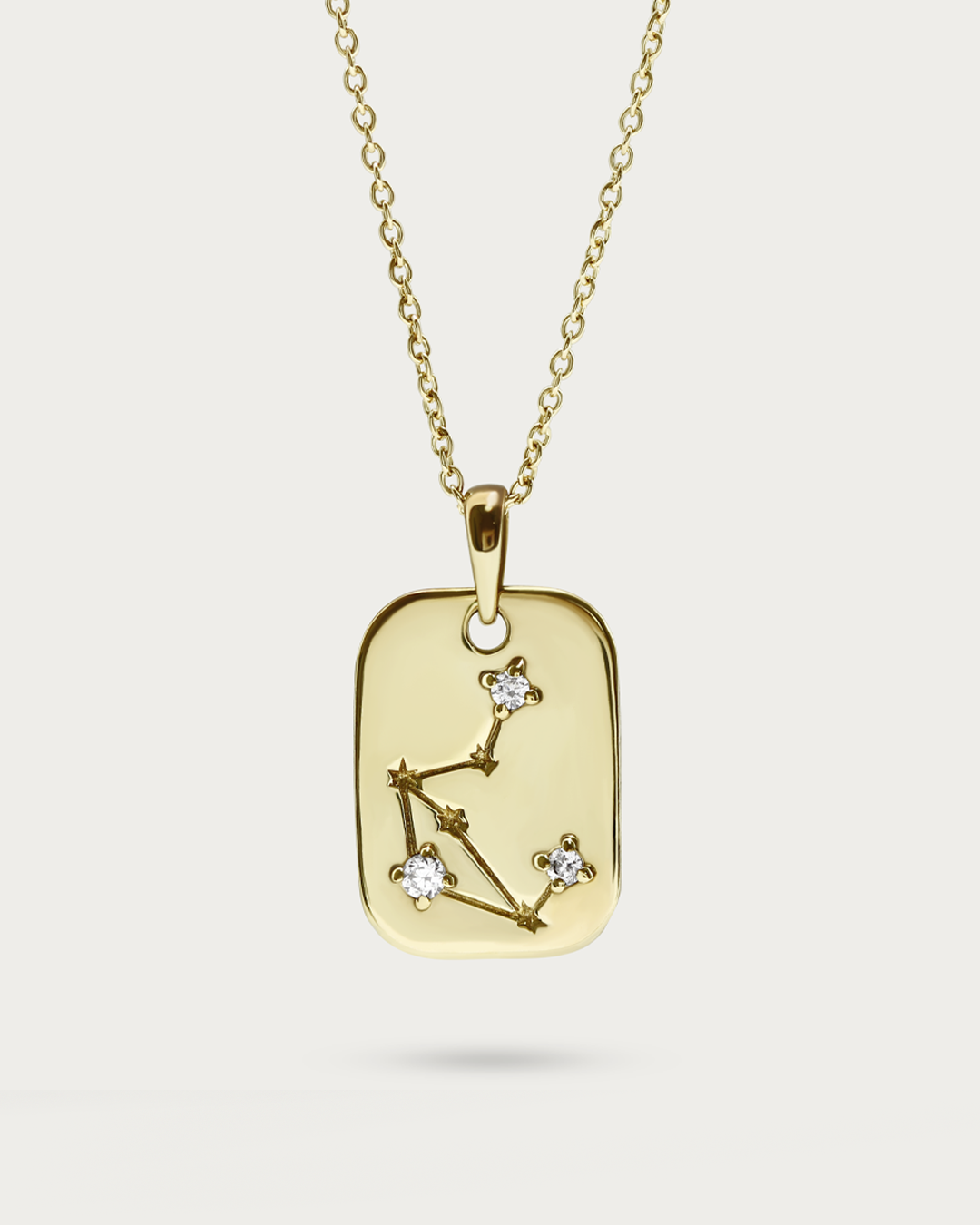 Cushion Zodiac Necklace