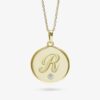Custom Round Pendant With Natural Gemstone | Colors By Love handcrafted Thai jewelry, Bangkok