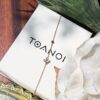 Thai Initial Bracelets with 2.5mm Natural Gemstones, handcrafted by Colors by Love, Bangkok