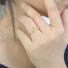 Thai Initial Ring with 3 Natural 天然石について | Colors By Love handcrafted Thai jewelry, Bangkok