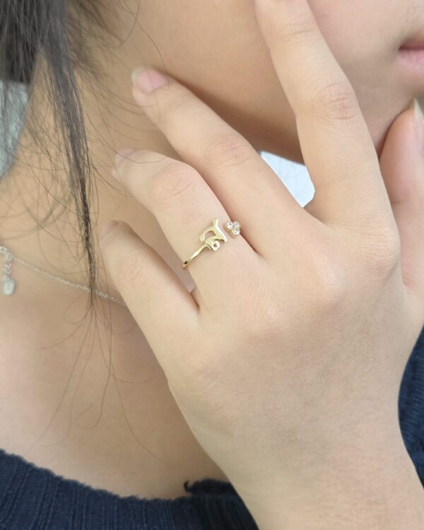 Thai Initial Ring with 3 Natural 天然石について | Colors By Love handcrafted Thai jewelry, Bangkok