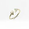 Thai Initial Ring with 3 Natural 天然石について | Colors By Love handcrafted Thai jewelry, Bangkok