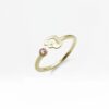 Thai Initial Ring with 2.5mm Natural 天然石について | Colors By Love handcrafted Thai jewelry, Bangkok