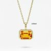 Horizontal Bezel-Set Natural Gemstones Necklace | Colors By Love handcrafted Thai jewelry, Bangkok