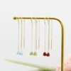 Natural 天然石について Teardrop Earrings | Colors By Love handcrafted Thai jewelry, Bangkok