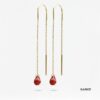 Natural 天然石について Teardrop Earrings | Colors By Love handcrafted Thai jewelry, Bangkok