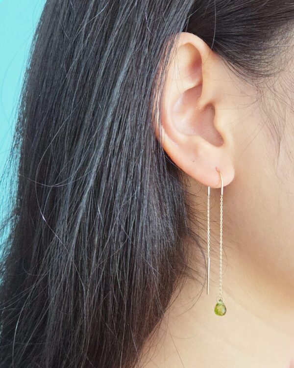 Natural 天然石について Teardrop Earrings | Colors By Love handcrafted Thai jewelry, Bangkok