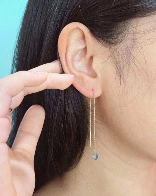 Natural 天然石について Teardrop Earrings | Colors By Love handcrafted Thai jewelry, Bangkok