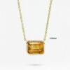 Horizontal Bezel-Set Natural 天然石について Necklace Design 2 | Colors By Love handcrafted Thai jewelry, Bangkok
