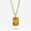 Vertical Prong-Set Natural Gemstones Necklace | Colors By Love handcrafted Thai jewelry, Bangkok