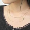 Thai Initial Letter Side Necklaces With 2 Chains 2 Letters | Colors By Love handcrafted Thai jewelry, Bangkok