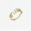 Thai Letter Name Ring | Colors By Love handcrafted Thai jewelry, Bangkok