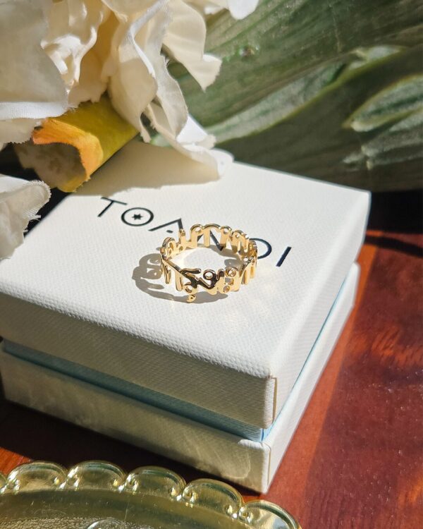 Bangkok Ring (กรุงเทพมหานคร), handcrafted by Colors by Love, Bangkok