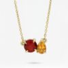 Prong-Set Necklace with 2 Natural 天然石について | Colors By Love handcrafted Thai jewelry, Bangkok