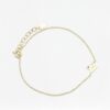 Thai Initial Bracelets with 1.2mm Natural Gemstone | Colors By Love handcrafted Thai jewelry, Bangkok
