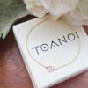 Thai Initial Pave Bracelet, イニシャル コレクション, handmade in Bangkok by Colors by Love