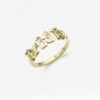 Thai Letter Name Ring with Natural Stone | Colors By Love handcrafted Thai jewelry, Bangkok