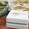 Thai Letter Name Ring with Natural Stone, handcrafted by Colors by Love, Bangkok