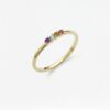 Family Ring with Precious Gemstones | Colors By Love handcrafted Thai jewelry, Bangkok
