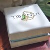 Two Natural 天然石について Ring Octagon-Marquise, handcrafted by Colors by Love, Bangkok