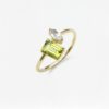 Two Natural 天然石について Ring Octagon-Marquise | Colors By Love handcrafted Thai jewelry, Bangkok
