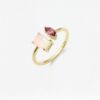 Two Natural 天然石について Ring Octagon-Marquise | Colors By Love handcrafted Thai jewelry, Bangkok