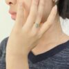 Two Natural 天然石について Ring Octagon-Pear | Colors By Love handcrafted Thai jewelry, Bangkok