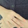 Two Natural Gemstones Ring Octagon-Square | Colors By Love handcrafted Thai jewelry, Bangkok